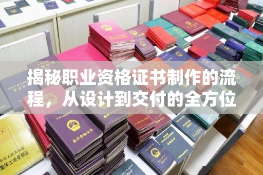 临武揭秘职业资格证书制作的流程，从设计到交付的全方位解析