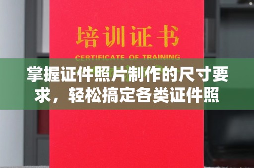 临武掌握证件照片制作的尺寸要求，轻松搞定各类证件照