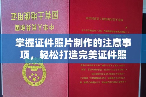 临武掌握证件照片制作的注意事项，轻松打造完美证件照