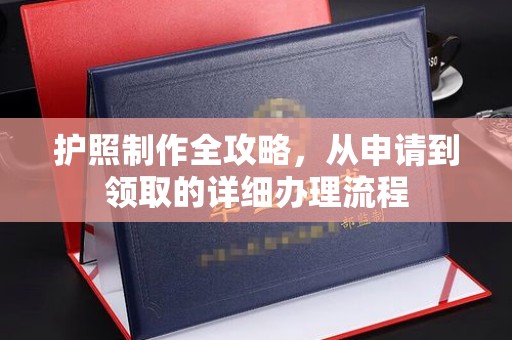 临武护照制作全攻略，从申请到领取的详细办理流程