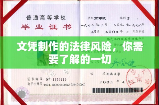 临武文凭制作的法律风险，你需要了解的一切